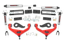 Load image into Gallery viewer, Rough Country 95870RED Suspension Lift Kit w/Shocks for Select Chevrolet Silverado HD, Chevrolet Silverado HD, GMC Sierra HD
