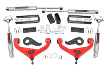 Load image into Gallery viewer, Rough Country 95630RED Suspension Lift Kit w/Shocks for Select Chevrolet Silverado HD, GMC Sierra HD