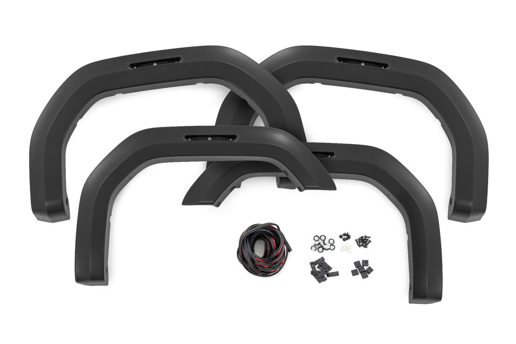 Rough Country S-G11912-GLT Fender Flares for Select GMC Sierra HD, GMC Sierra HD