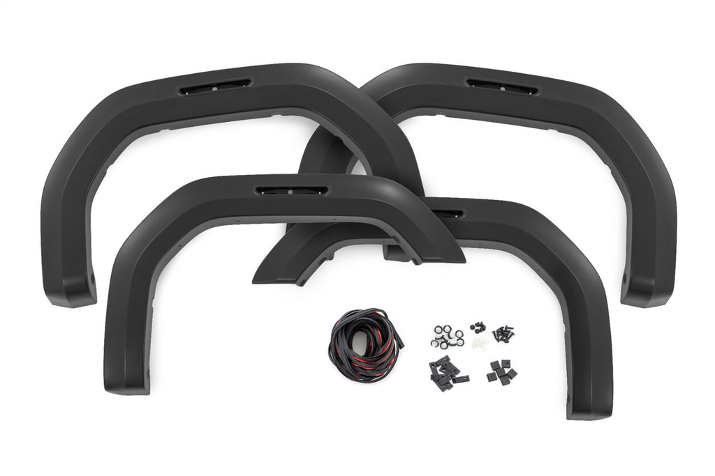 Rough Country S-G11912-G6M Fender Flares for Select GMC Sierra HD, GMC Sierra HD