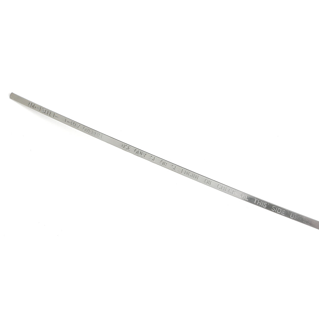 20-In.-Long,-Oem-Replacement-Chrome-Oil-Pan-Dipstick;-Ford-351-Windsor