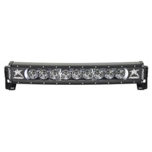 Load image into Gallery viewer, 20-Inch-Led-Light-Bar-Single-Row-Curved-White-Backlight-Radiance-Plus-Rigid-Industries