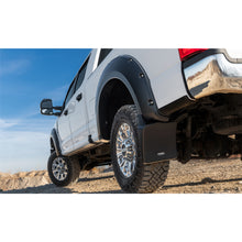 Load image into Gallery viewer, ~(20-Lbs.-54X34x11)~-Fender-Flares-Pocket-Style-4Pc-2017-2018-Ford-F-250F-350-Super-Duty-Black
