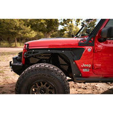 Load image into Gallery viewer, ~(20-Lbs.-24X12x10)~-Jeep-Jl-Inner-Fenders-(Front-Black)-18-Present-Wrangler-Jl-Dv8-Offroad
