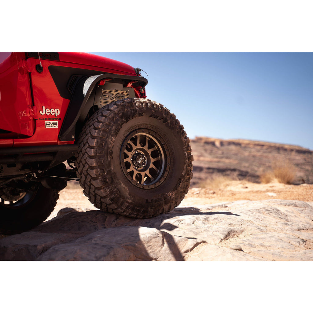 ~(20-Lbs.-24X12x10)~-Jeep-Jl-Inner-Fenders-(Front-Black)-18-Present-Wrangler-Jl-Dv8-Offroad
