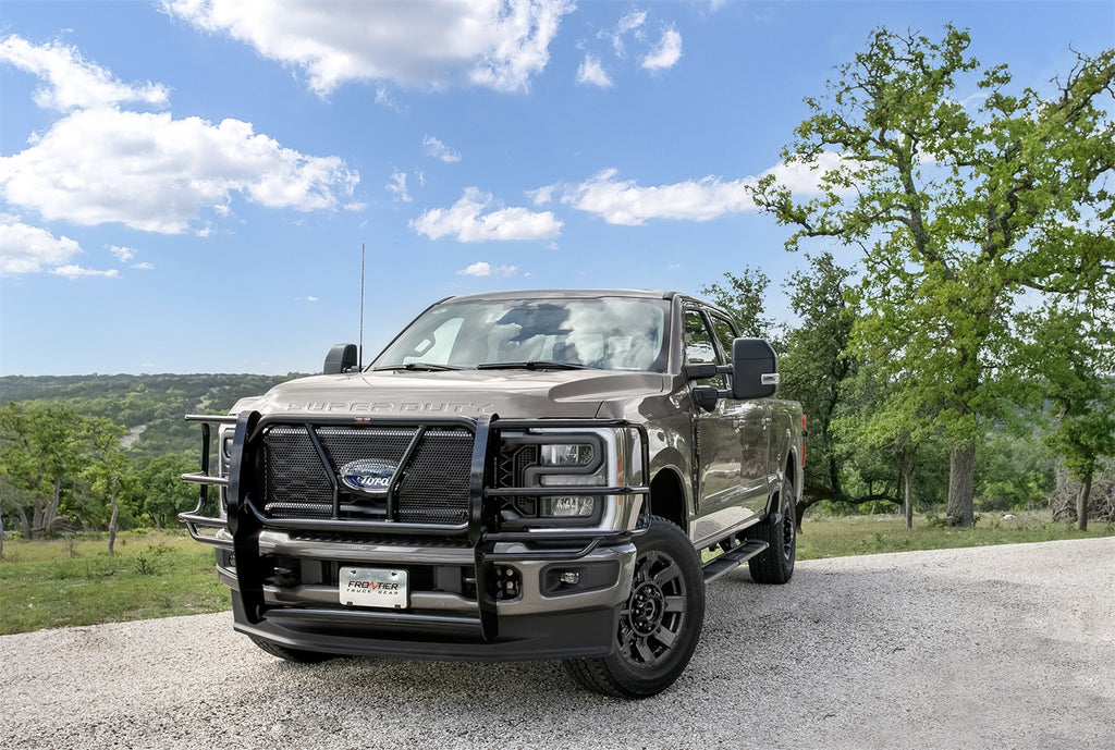 Frontier Truck Gear 200-12-3005 Grille Guard for Select Ford F-250 Super Duty, Ford F-350 Super Duty