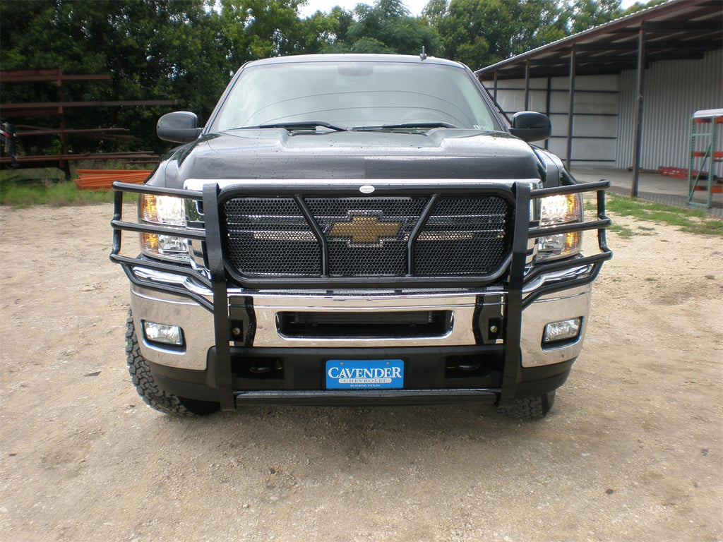 Frontier Truck Gear 200-21-1006 Grille Guard for Select Chevrolet Silverado HD, Chevrolet Silverado HD
