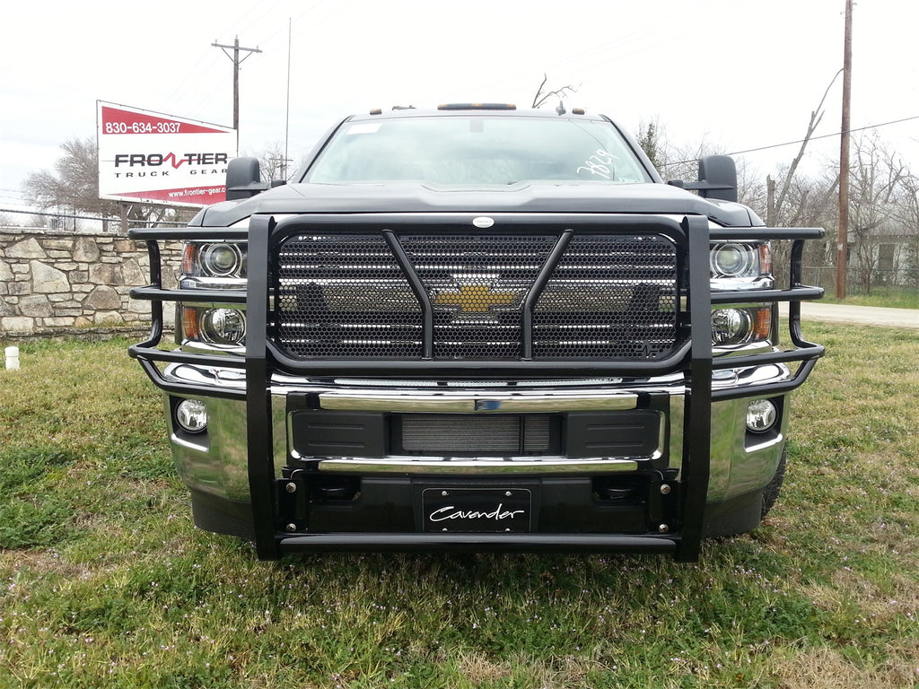 Frontier Truck Gear 200-21-5007 Grille Guard for Select Chevrolet Silverado HD, Chevrolet Silverado HD
