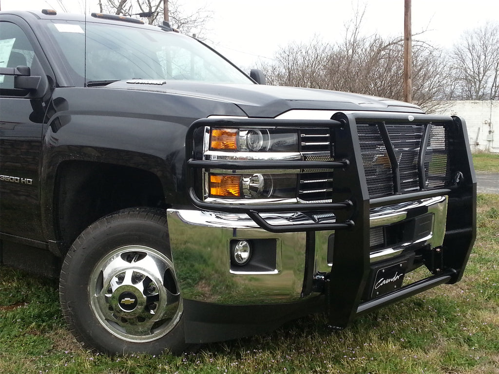 Frontier Truck Gear 200-21-5007 Grille Guard for Select Chevrolet Silverado HD, Chevrolet Silverado HD