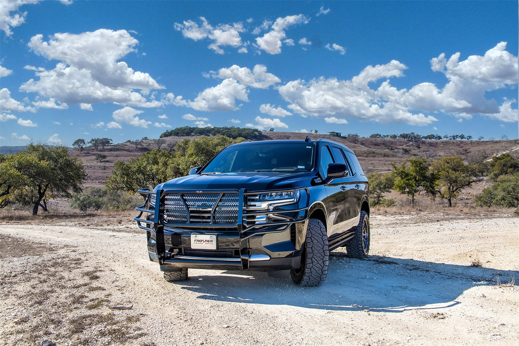 Frontier Truck Gear 200-22-1003 Grille Guard for Select Chevrolet Suburban, Chevrolet Tahoe