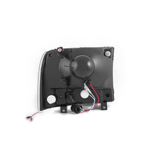 Load image into Gallery viewer, 2000-2004-Ford-Excursion-Crystal-Headlights-Black-W-Led-1Pc