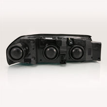 Load image into Gallery viewer, 2000-2005-Chevy-Impala-Crystal-Headlight-Black-Amber