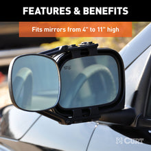 Load image into Gallery viewer, CURT 20002 Extended View Tow Mirror