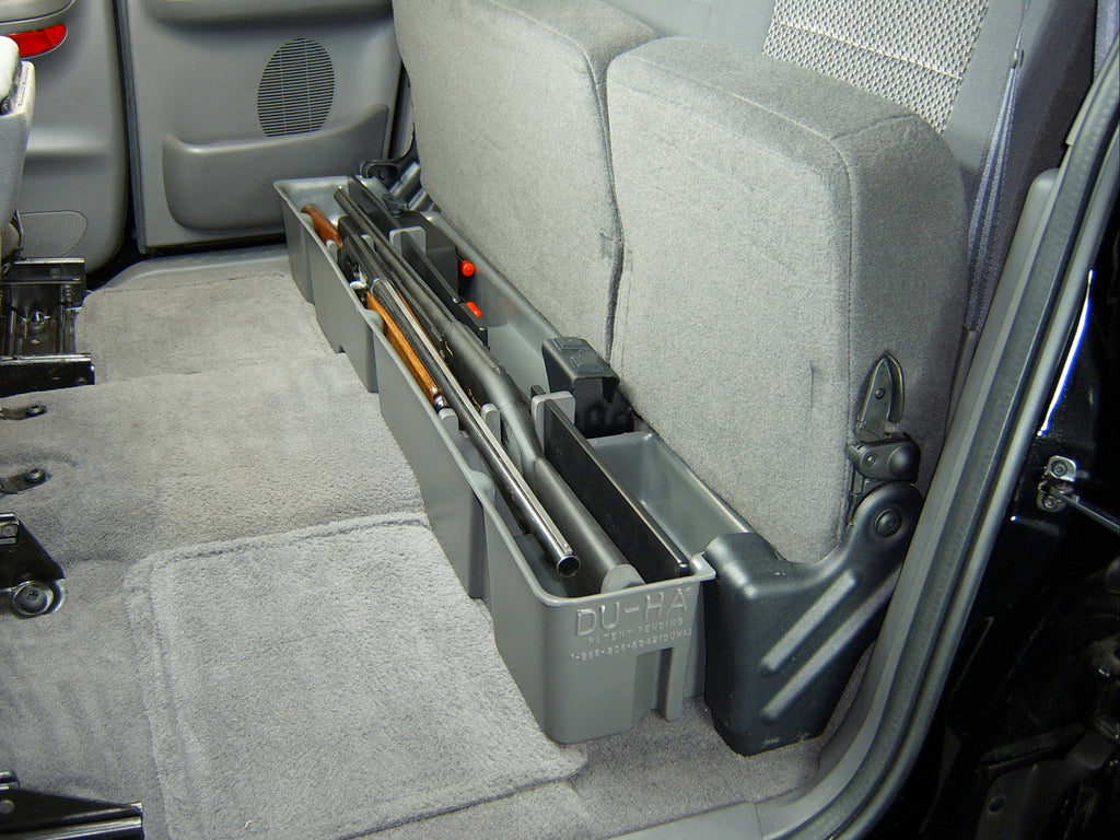DU-HA 20007 DÜHA 20007 Underseat Storage/Gun Case - Black for Select Ford F-150, Ford F-150 Heritage