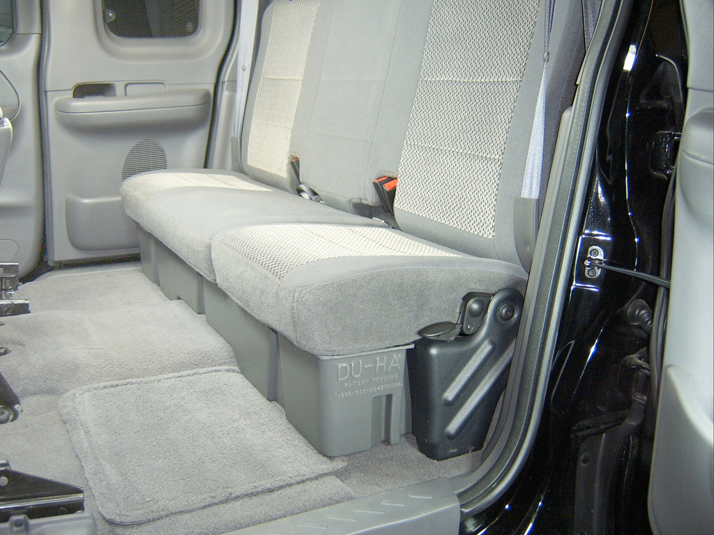 DU-HA 20007 DÜHA 20007 Underseat Storage/Gun Case - Black for Select Ford F-150, Ford F-150 Heritage