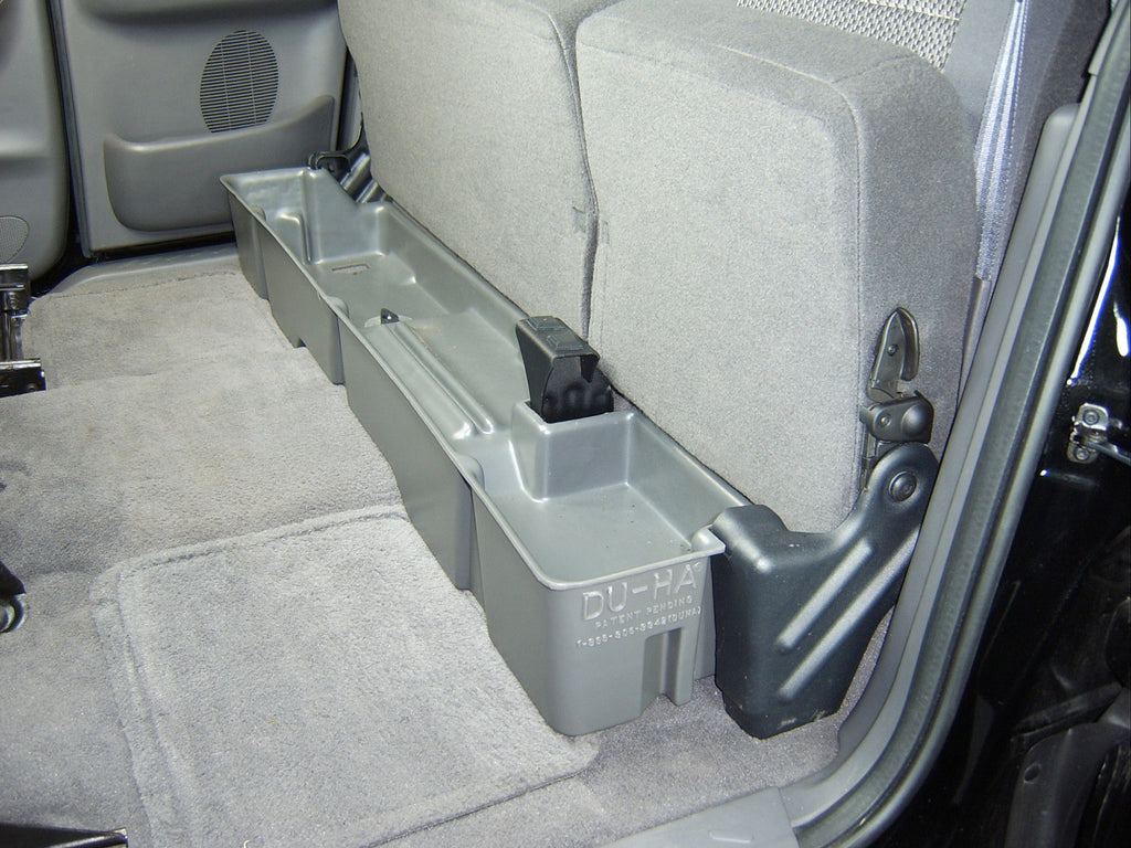 DU-HA 20007 DÜHA 20007 Underseat Storage/Gun Case - Black for Select Ford F-150, Ford F-150 Heritage