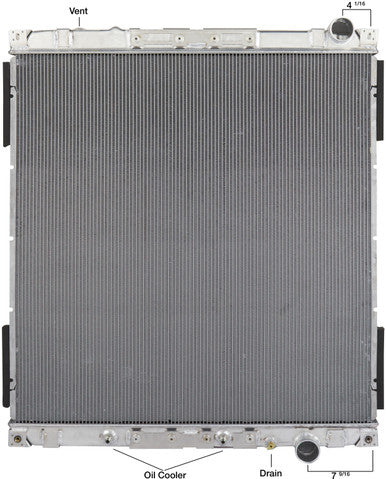 Spectra Premium 2001-1728 Aluminum Industrial Radiator
