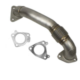 BD Diesel 1043803 Up-Pipe Passenger Side - Chevy 2001-2004 LB76.6L Duramax