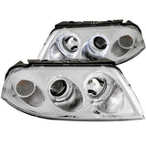 ANZO 121358 Projector Headlight Set w/Halo