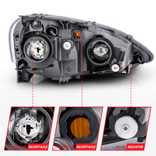 Load image into Gallery viewer, 2002-2004-Acura-Rsx-Crystal-Headlights-Black