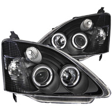 Load image into Gallery viewer, 2002-2004-Honda-Civic-Projector-Headlights-W-Halo-Black