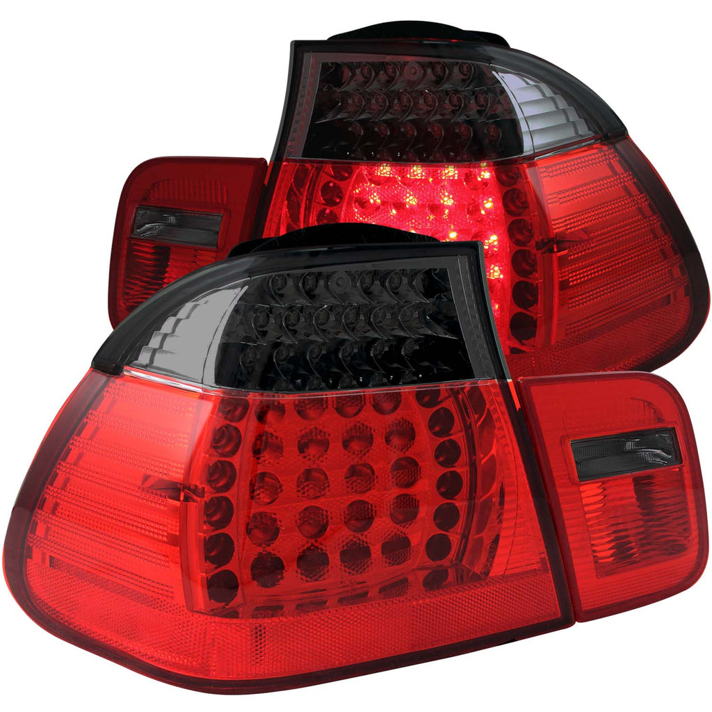 2002-2005-4Dr-Bmw-3-Series-E46-Led-Taillights-RedSmoke