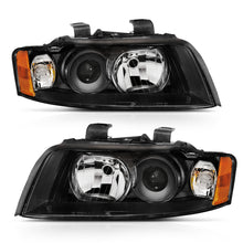 Load image into Gallery viewer, 2002-2005-Audi-A4-Projector-Headlight-Black-G2-(Halogen-Type)