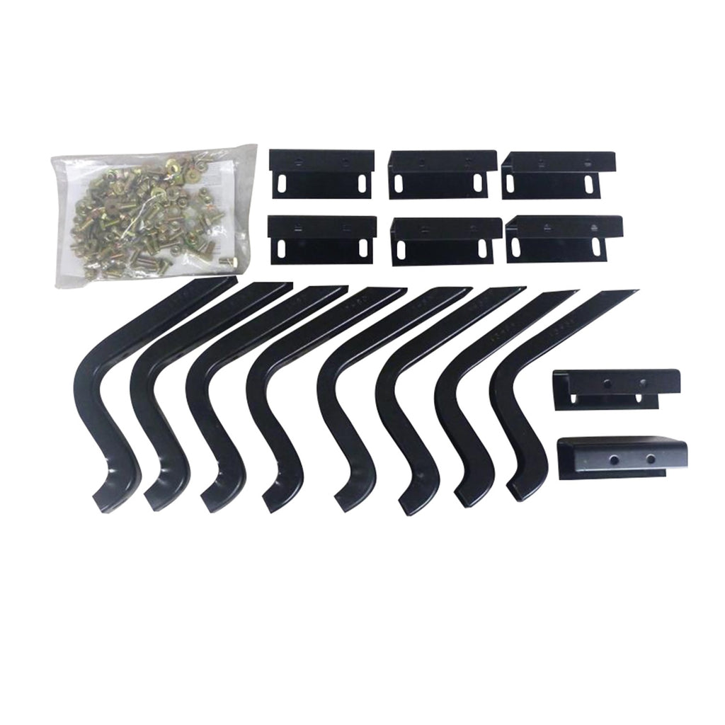 2002-2005-FordMercury-ExplorerMountaineer-4Dr-(Excl-Sport)-Running-Board-Mount-Kit---Black