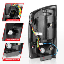 Load image into Gallery viewer, 2002-2006-Dodge-Ram-1500-Led-Tail-Lights-W-Light-Bar-Black-Housing-Clear-Lens