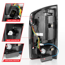 Load image into Gallery viewer, 2002-2006-Dodge-Ram-1500-Led-Tail-Lights-W-Light-Bar-Black-Housing-Smoke-Lens