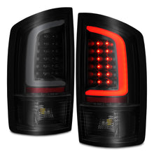 Load image into Gallery viewer, 2002-2006-Dodge-Ram-1500-Led-Tail-Lights-W-Light-Bar-Black-Housing-Smoke-Lens