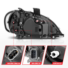 Load image into Gallery viewer, 2002-2014-Freightliner-M2-Led-Crystal-Headlights-Chrome-Housing-W-Clear-Lens-(Pair)