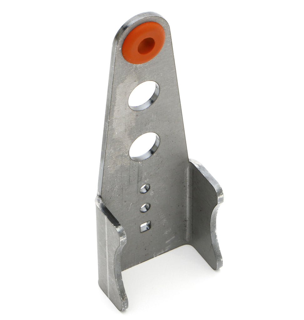 Hedman Hedders 20023 UNIVERSAL, 90 DEGREE WELD-ON EXHAUST HANGER; 2-1/2 IN. TUBE DIAMETER; MILD STEEL
