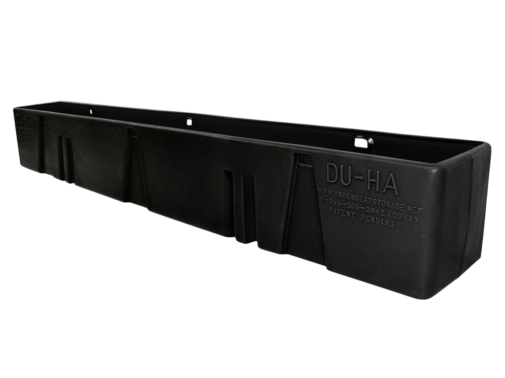 DU-HA 20025 DÜHA 20025 Behind-the-Seat Storage / Gun Case - Black for Select Ford F-250 Super Duty, Ford F-350 Super Duty, Ford F-450 Super Duty, Ford F-550 Super Duty