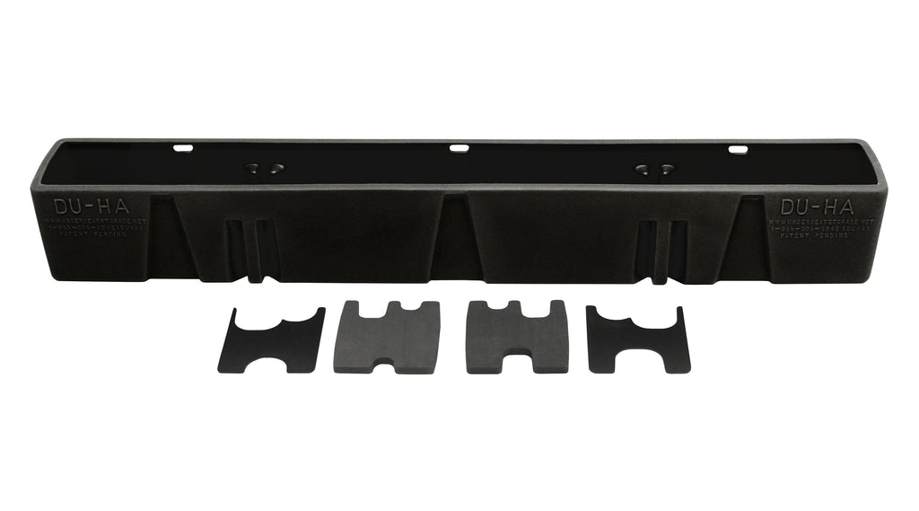 DU-HA 20025 DÜHA 20025 Behind-the-Seat Storage / Gun Case - Black for Select Ford F-250 Super Duty, Ford F-350 Super Duty, Ford F-450 Super Duty, Ford F-550 Super Duty