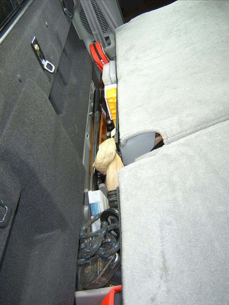 DU-HA 20025 DÜHA 20025 Behind-the-Seat Storage / Gun Case - Black for Select Ford F-250 Super Duty, Ford F-350 Super Duty, Ford F-450 Super Duty, Ford F-550 Super Duty