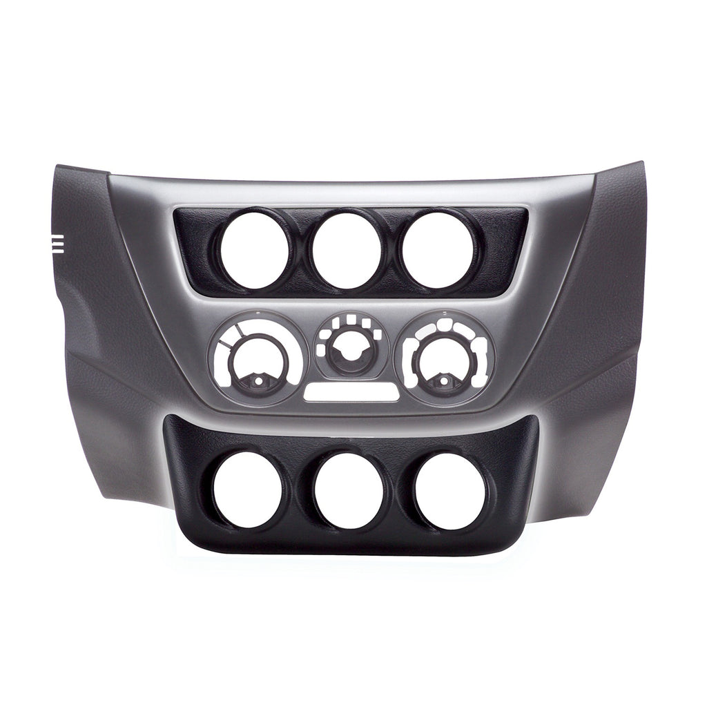 AutoMeter 20026 GAUGE MOUNT, DASH CONSOLE UPPER, TRIPLE, 2 1/16", MITSUBISHI EVO 8 03-07 for Select Mitsubishi Lancer
