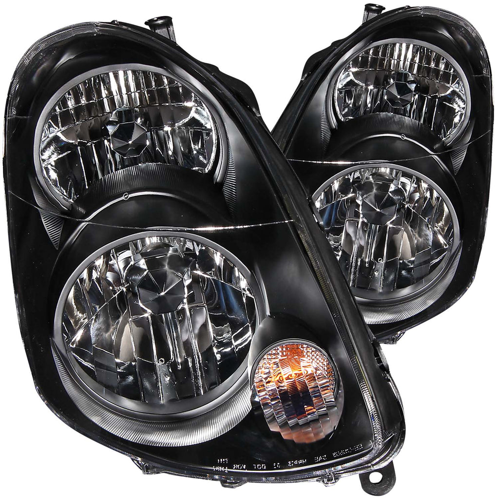 2003-2004-Infiniti-G35-Crystal-Headlights-Black