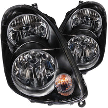 Load image into Gallery viewer, 2003-2004-Infiniti-G35-Crystal-Headlights-Black
