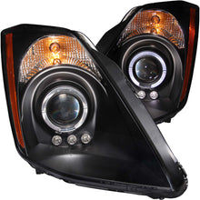 Load image into Gallery viewer, 2003-2005-Nissan-350Z-Projector-Headlights-W-Halo-Black