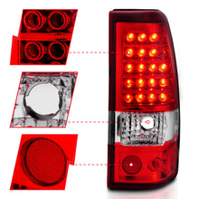 Load image into Gallery viewer, 2003-2006-Chevrolet-Silverado-1500-Led-Taillights-RedClear