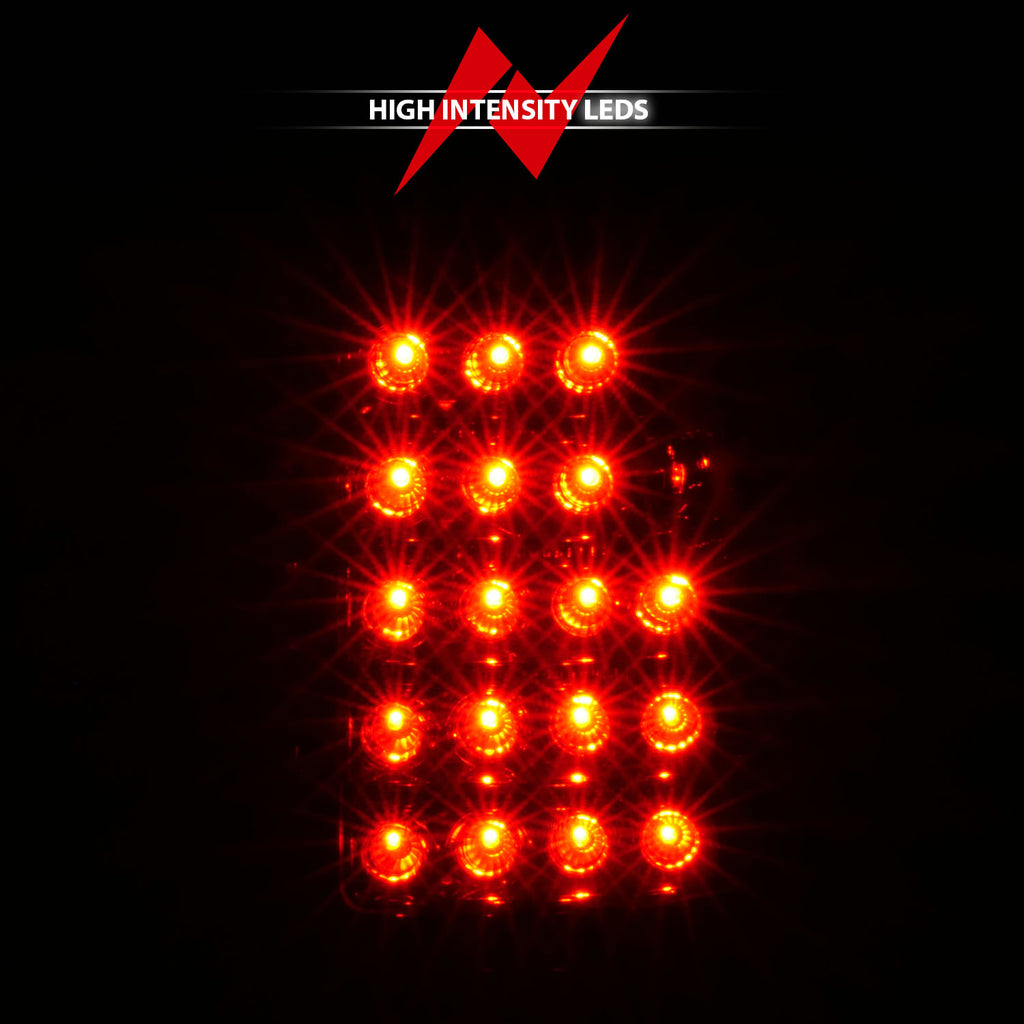 2003-2006-Chevrolet-Silverado-1500-Led-Taillights-RedClear