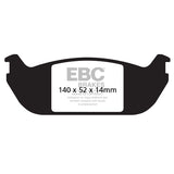 EBC UD952 Ultimax OEM Replacement Brake Pads