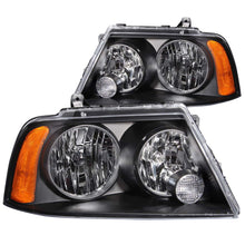 Load image into Gallery viewer, 2003-2006-Lincoln-Navigator-Crystal-Headlights-Black