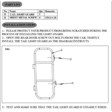 Load image into Gallery viewer, 2003-2011-Hummer-H2-Tail-Light-Guar
