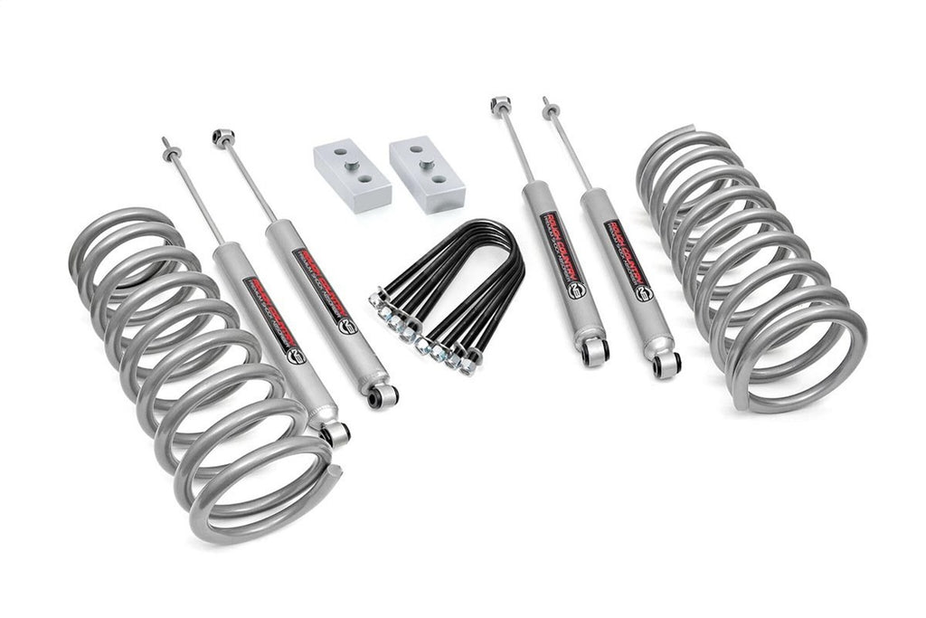 Rough Country 343.20 Suspension Lift Kit w/Shocks for Select Dodge Ram 2500, Ram