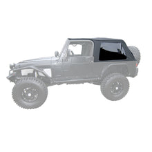 Load image into Gallery viewer, 2004-2006-Jeep-Wrangler(Tj)-Lj-Unlimited-Frameless-Soft-Top-Kit---Black-Diamond
