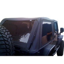 Load image into Gallery viewer, 2004-2006-Jeep-Wrangler(Tj)-Lj-Unlimited-Frameless-Soft-Top-Kit---Black-Diamond