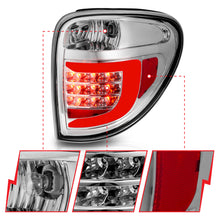 Load image into Gallery viewer, 2004-2007-Dodge-Grand-Caravan-Led-Tail-Lights-W-Light-Bar-Chrome-Housing-Clear-Lens