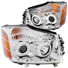 Load image into Gallery viewer, 2004-2007-Nissan-Armada-Projector-Headlights-W-Halo-Chrome-(Ccfl)